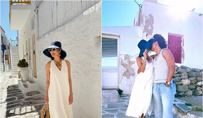 The Ultimate Style Icon: Celeb Host Turns Heads with Her Fashion Choices on Vacation with Ex-Husband, Defying Age with Her Youthful Looks.