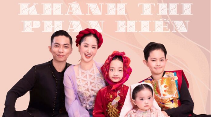 “Phan Hiển Embraces the Idea of a Fourth Child with Wife Khánh Thi: ‘I Strive to Earn Enough to Support Our Family'”