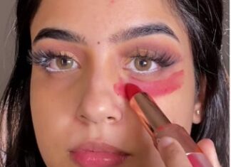 The Ultimate Guide to Concealing Dark Circles: A TikToker’s Hack Using Red Lipstick