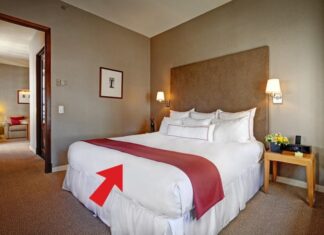The Hotel Bed’s Best-Kept Secret: A Colored Strip of Fabric, 90% of Guests Overlook