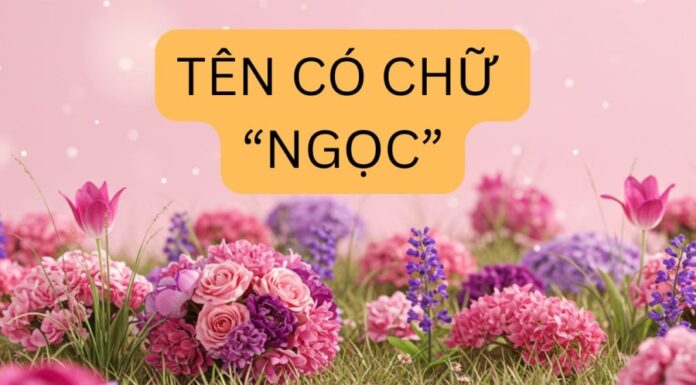 “The Name ‘Ngoc’ Holds a Special Meaning, and Many Are Unaware”