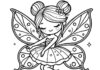 The Magic of Flower Fairies: 20 Enchanting Coloring Pages for Kids to Explore Their Creativity and Imagination.