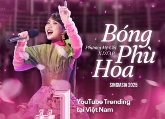 The 2003-born girl’s performance makes Vietnam’s showbiz proud, a “dancesport queen” Khanh Thi acknowledges as “worthy.”