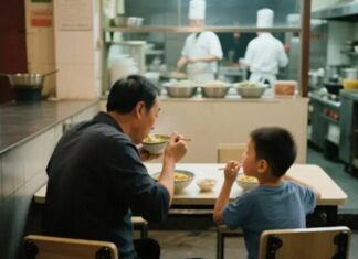 “A Father’s Sacrifice: The Power of a Single Bowl of Noodles.”