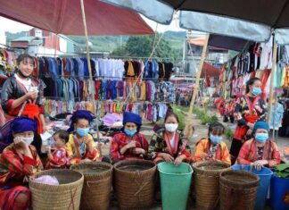 The Heart of Dien Bien: A Vibrant Marketplace Captivating Locals and Visitors Alike