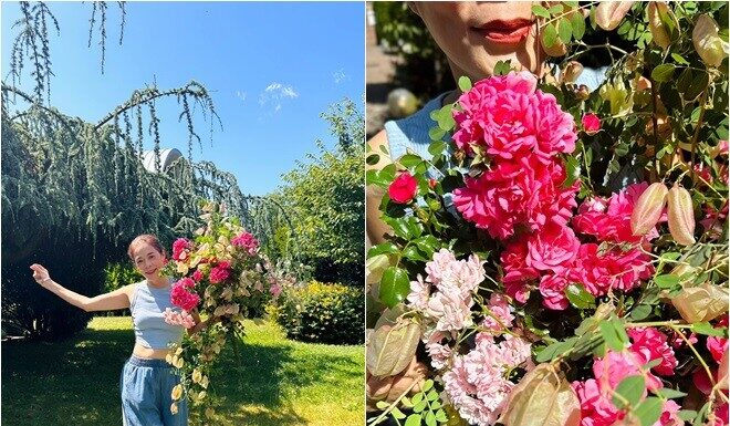 The Songstress’s Floral Fantasia: Illuminating Her Luxe Abode with Wild and Cultivated Blooms