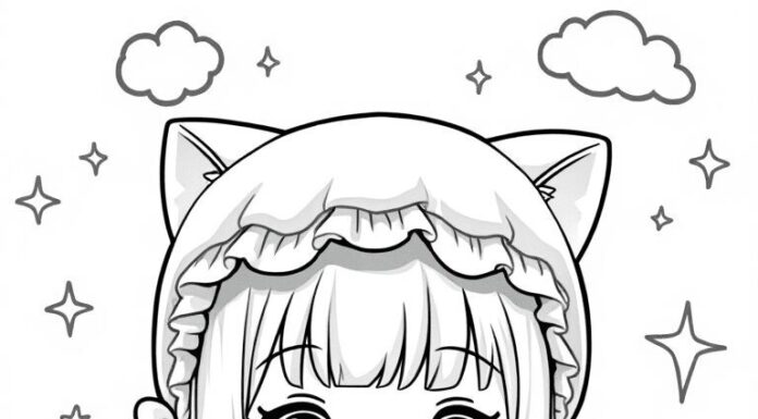 Giveaway! 20 Adorable Coloring Pages for Little Girls – Explore Creative Themes and Color Combinations