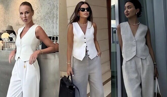 Ignore the Boring Tees, Embrace the Wide-Leg Pants: The Ultimate Trio for an Instant Tall, Slim, and Chic Look