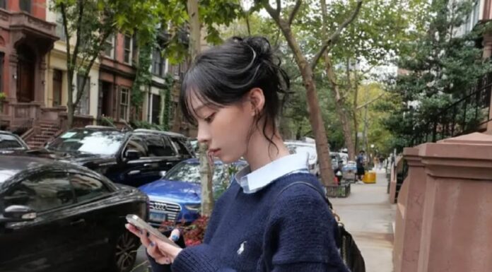 Winter from aespa Rocks a Cute Updo, Ushering in a Fresh Beauty Trend for Autumn