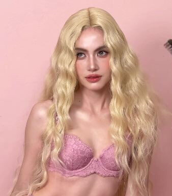 “Thailand’s Most Beautiful Ghost” Mai Davika Transforms into a Sultry Blonde Barbie Doll