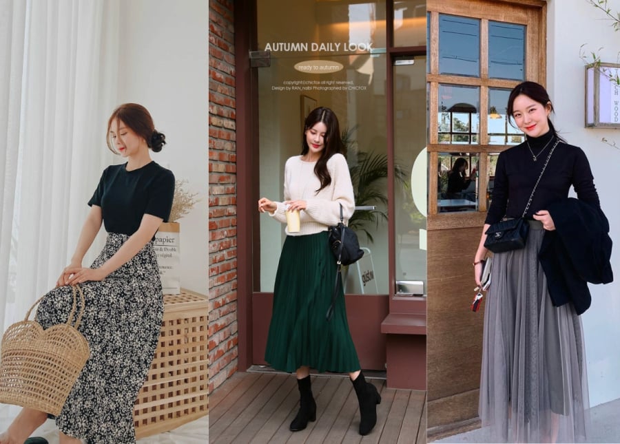 “4 Common Mistakes to Avoid When Styling Long Skirts to Prevent a Frumpy Look”