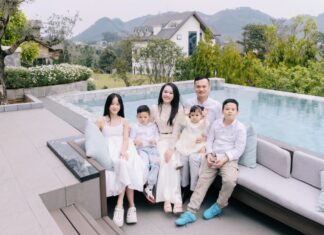 North Vietnamese Mom of Four Trades City Life for Suburban Bliss, Builds Stunning White Villa with Striking Spiral Staircase, Evoking Mini Nordic Charm