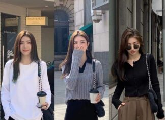 “Effortless Winter Style: Mastering the 2 Tops – 2 Skirts Formula for Chic Warmth”