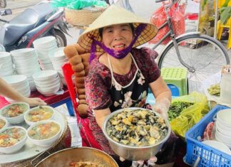 “Slurp Your Way Through Hanoi’s Top 5 Oldest Snail Noodle Soups: Juicy Snails, Bustling Sidewalk Joints, and Thousands of Bowls Sold Daily”