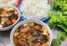 “Feast at Hanoi’s Oldest Bun Cha Joints: Michelin-Starred Spots and a 10m² Shop Serving 600 Bowls Daily”