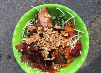 Unveiling Hanoi’s Hidden Gems: Two Legendary Dry Beef Salad Spots in the Heart of the Old Quarter, One with Over 70 Years of History and 80kg of Beef Sold Daily