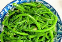“Crispy Winter Greens: Detoxifying, Lung-Nourishing, Liver-Cleansing, and Perfectly Stir-Fried with Aromatic Garlic”