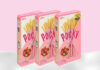 “Irresistible Strawberry Wafer Sticks: A Trio of Delicious, Mouth-Watering Treats”