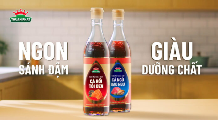 Unleash Your Taste Buds: Discover the Unique Flavor of Thuan Phat Salmon & Black Garlic Fish Sauce