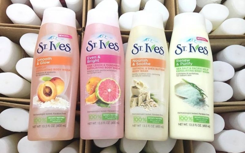 Top 5 Most Popular St. Ives Body Washes Loved by Women