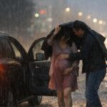 “Rainy Day Rescue: How I Brought a Pregnant Stranger Home and Gained a Family”