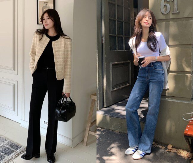 “The 2 Pants – 2 Dresses Formula: How I Stay Sleek in Flats and Look Taller Instantly”